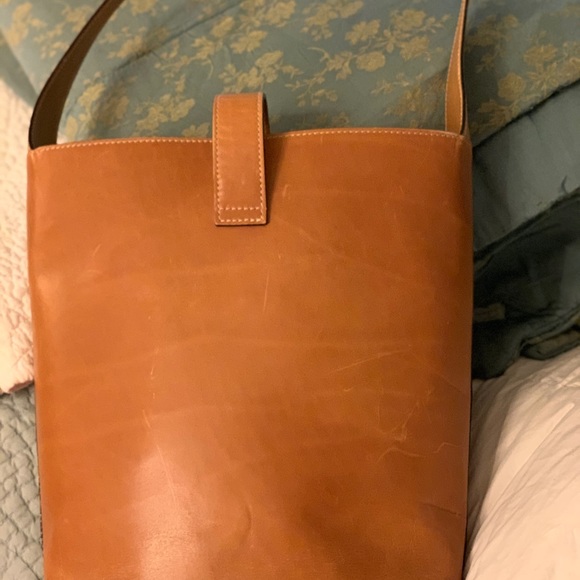 MaxMara Vintage Tan Leather Purse - Picture 2 of 5